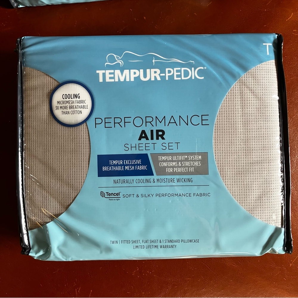 Tempur-Pedic | Performance Air Sheet Set, Twin